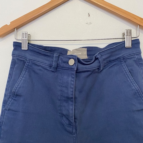 Everlane The Wide-Leg Crop Pant in Blue - Picture 6 of 6